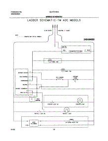 10 - Wiring Schematic parts for Frigidaire Refrigerator GLHT214RAW1 from AppliancePartsPros.com