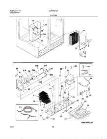 13 - System parts for Frigidaire Refrigerator GLRS237ZAB1 from AppliancePartsPros.com