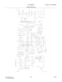 23 - Wiring Diagram parts for Frigidaire Refrigerator GLHS36EFSB4 from AppliancePartsPros.com