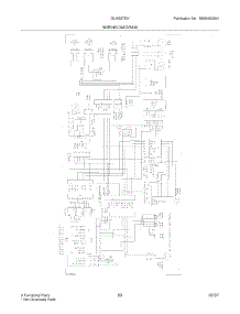 21 - Wiring Diagram parts for Frigidaire Refrigerator GLHS37EHW2 from AppliancePartsPros.com