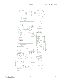 21 - Wiring Diagram parts for Frigidaire Refrigerator GLHS38EGPW5 from AppliancePartsPros.com