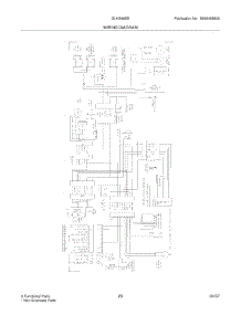 23 - Wiring Diagram parts for Frigidaire Refrigerator GLHS66EEQB from AppliancePartsPros.com