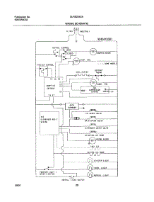 20 - Wiring Schematic parts for Frigidaire Refrigerator GLRS234ZAW2 from AppliancePartsPros.com