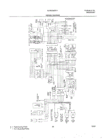 23 - Wiring Diagram parts for Frigidaire Refrigerator GLRS234ZAW0 from AppliancePartsPros.com