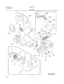 11 - Controls parts for Frigidaire Refrigerator GLRS237ZAW1 from AppliancePartsPros.com
