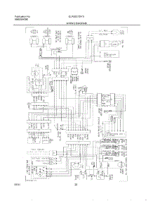 22 - Wiring Diagram parts for Frigidaire Refrigerator GLRS237ZAW1 from AppliancePartsPros.com