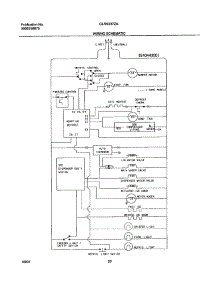 20 - Wiring Schematic parts for Frigidaire Refrigerator GLRS237ZAW2 from AppliancePartsPros.com