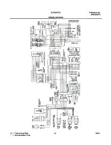 21 - Wiring Diagram parts for Frigidaire Refrigerator GLRS237ZAW2 from AppliancePartsPros.com