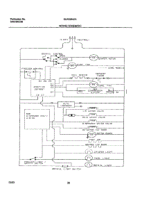 20 - Wiring Schematic parts for Frigidaire Refrigerator GLRS264ZAB6 from AppliancePartsPros.com