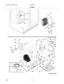 13 - System parts for Frigidaire Refrigerator GLRS267ZDB1 from AppliancePartsPros.com