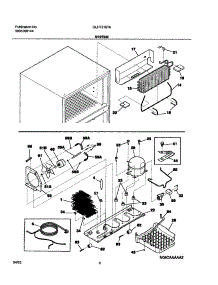 09 - System parts for Frigidaire Refrigerator GLHT216TAB4 from AppliancePartsPros.com