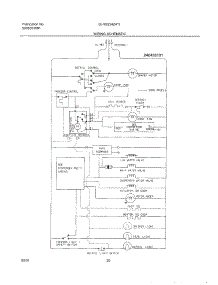 20 - Wiring Schematic parts for Frigidaire Refrigerator GLRS234ZAB0 from AppliancePartsPros.com