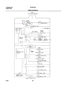 20 - Wiring Schematic parts for Frigidaire Refrigerator GLRS237ZAW5 from AppliancePartsPros.com