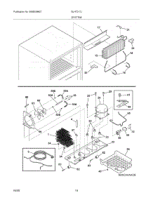 09 - System parts for Frigidaire Refrigerator GLHT217JPW0 from AppliancePartsPros.com