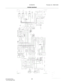 23 - Wiring Diagram parts for Frigidaire Refrigerator GLRS237ZCW5 from AppliancePartsPros.com