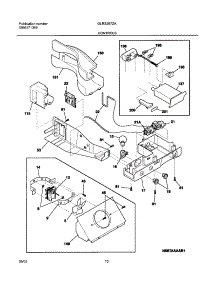11 - Controls parts for Frigidaire Refrigerator GLRS267ZAQ4 from AppliancePartsPros.com