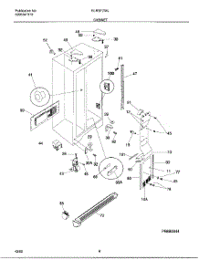 06 - Cabinet parts for Frigidaire Refrigerator GLRSF236JD2 from AppliancePartsPros.com