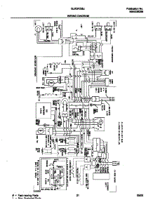12 - Wiring Diagram parts for Frigidaire Refrigerator GLRSF236JW0 from AppliancePartsPros.com