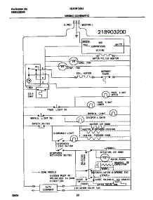 11 - Wiring Diagram parts for Frigidaire Refrigerator GLRSF266JB0 from AppliancePartsPros.com