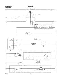 10 - Wiring Schematic parts for Frigidaire Refrigerator GLRT182SAW2 from AppliancePartsPros.com