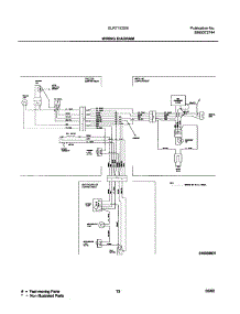 13 - Wiring Diagram parts for Frigidaire Refrigerator GLRT183SBB5 from AppliancePartsPros.com