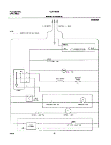 12 - Wiring Schematic parts for Frigidaire Refrigerator GLRT183SBQ1 from AppliancePartsPros.com
