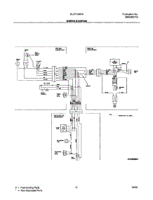 11 - Wiring Diagram parts for Frigidaire Refrigerator GLRT184RAW3 from AppliancePartsPros.com