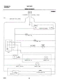 10 - Wiring Schematic parts for Frigidaire Refrigerator GLRT184TCW0 from AppliancePartsPros.com