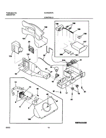 11 - Controls parts for Frigidaire Refrigerator GLRS237ZAW7 from AppliancePartsPros.com