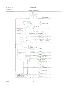 20 - Wiring Schematic parts for Frigidaire Refrigerator GLRS264ZAQ1 from AppliancePartsPros.com