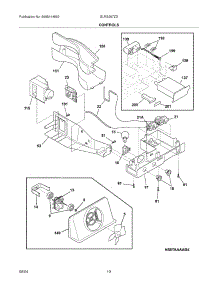 11 - Controls parts for Frigidaire Refrigerator GLRS267ZDB2 from AppliancePartsPros.com