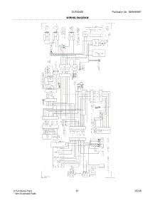 21 - Wiring Diagram parts for Frigidaire Refrigerator GLRS64ZEW7 from AppliancePartsPros.com