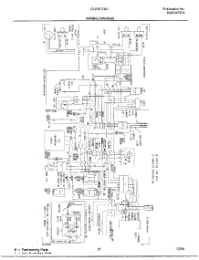 21 - Wiring Diagram parts for Frigidaire Refrigerator GLRSF236JW2 from AppliancePartsPros.com
