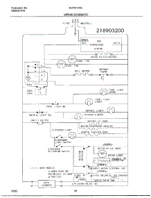20 - Wiring Schematic parts for Frigidaire Refrigerator GLRSF236JW2 from AppliancePartsPros.com