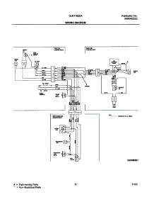 11 - Wiring Diagram parts for Frigidaire Refrigerator GLRT182SAQ4 from AppliancePartsPros.com