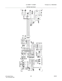 23 - Wiring Diagram parts for Frigidaire Refrigerator GLHS68EFPB2 from AppliancePartsPros.com