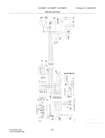 23 - Wiring Diagram parts for Frigidaire Refrigerator GLHS68EFSB0 from AppliancePartsPros.com