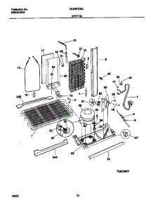 07 - System parts for Frigidaire Refrigerator GLRSF236JD1 from AppliancePartsPros.com
