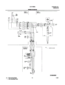 11 - Wiring Diagram parts for Frigidaire Refrigerator GLHT180SAQ0 from AppliancePartsPros.com