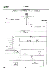10 - Wiring Schematic parts for Frigidaire Refrigerator GLHT184RAW4 from AppliancePartsPros.com