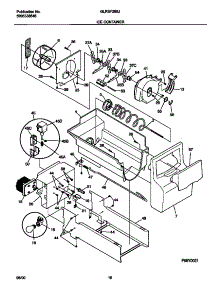 09 - Ice Container parts for Frigidaire Refrigerator GLRSF266JD0 from AppliancePartsPros.com