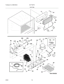 09 - System parts for Frigidaire Refrigerator GLRT183TDB1 from AppliancePartsPros.com