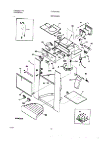 15 - Ice Dispenser parts for Frigidaire Refrigerator GLRSF266JW2 from AppliancePartsPros.com