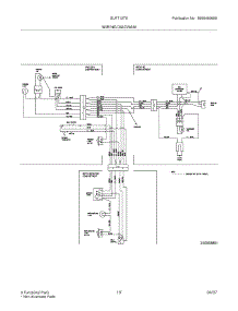 13 - Wiring Diagram parts for Frigidaire Refrigerator GLRT13TES8 from AppliancePartsPros.com