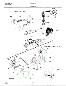 10 - Controls parts for Frigidaire Refrigerator GLRSF236JB2 from AppliancePartsPros.com