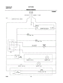10 - Wiring Schematic parts for Frigidaire Refrigerator GLRT182SAB3 from AppliancePartsPros.com