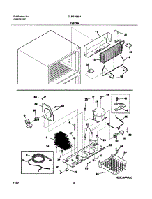 09 - System parts for Frigidaire Refrigerator GLRT182SAW4 from AppliancePartsPros.com