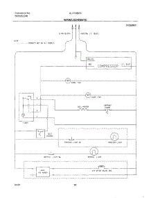 10 - Wiring Schematic parts for Frigidaire Refrigerator GLRT186TAW0 from AppliancePartsPros.com