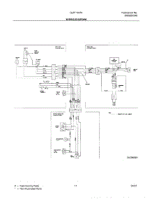 11 - Wiring Diagram parts for Frigidaire Refrigerator GLRT186TAW0 from AppliancePartsPros.com