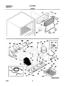 09 - System parts for Frigidaire Refrigerator GLRT215RBW2 from AppliancePartsPros.com
